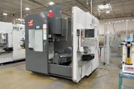 2017 Haas Model UMC-750 5-Axis CNC Universal Machining Center, Haas CNC Control, 30 HP Spindle Motor