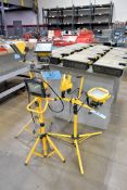 Lot - (3) Tripod Work Lights