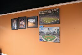 Lot - Sports Related Wall Prints in (1) Room (Located on 2nd Floor)