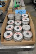 Lot - Welding Wire in (1) Box, Including: (13) Spools of Hobart Maxalmig Type ER4943 0.047