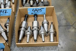 Lot - (5) Cat 40 and (1) BT40 End Mill Holders in (1) Box