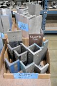 Lot - Various V-Shaped Aluminum Angles in (1) Box and (1) Group