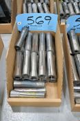 Lot - (24) R8 Collets in (1) Box