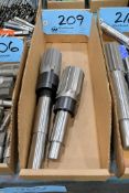 Lot - (2) Shell Reamers with Arbors in (1) Box