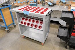 48-Tool Capacity 40 Taper Tool Holder Cart