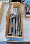 Lot - Drawbars with (2) Newall Digital Readout Mounting Arms in (1) Box