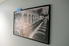 Lot - Wall Prints Along Hallway on Main Floor and 2nd Floor Office Area