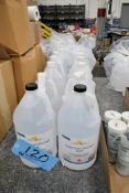 Lot - (14) 1-Gallon Jugs of Isopropyl Alcohol in (1) Row