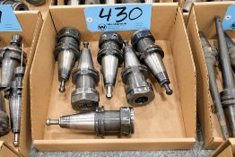 Lot - (6) Cat 40 Collet Chucks in (1) Box
