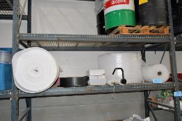 Lot - Foam Wrap, Bubble Wrap, Shrink Wrap and 7/16
