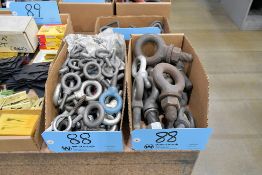 Lot - Eye Bolts in (2) Boxes