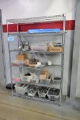 Lot - Bushings and Parts with Wire Rack