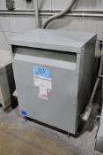 Powertran Cat No. 3PTN43-75K-EE Model 36 75-KVA, 480 Volt, 3 Phase, Class AA Dry Type Transformer