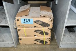 Lot - (3) LED Area Light Fixtures (NEW)