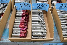 Lot - End Mills in (2) Boxes