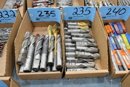 Lot - End Mills in (2) Boxes