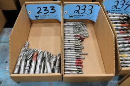Lot - End Mills in (2) Boxes