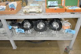 Lot - (1) 60 Watt 5,000 Lumen and (4) 100 Watt 11,000 Lumen Temporary LED Work Lights