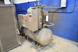 LeRoi Model CUB-30, 30 HP Horizontal Tank Mounted Air Compressor