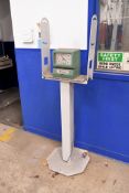 Acroprint Time Clock with Stand and Racks