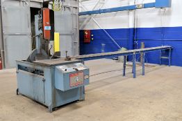 2021 Roll-In Model TF1420 Vertical Tilt Frame Bandsaw, 14