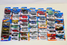 Hot Wheels - Matchbox - 45 x models, 40 x carded and a 5 pack, including Fiat 500,