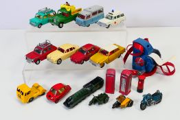 Corgi - Dinky - Spot-On - Britains - A group of unboxed models including Ford Cortina # 133,