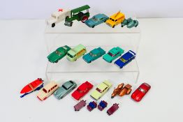 Matchbox - Husky - NFIC - A collection of unboxed vehicles including Aston Martin # 53,