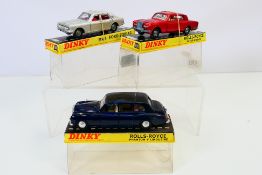 Dinky - 3 x boxed models, a Rolls Royce Phantom V # 152,