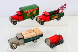 Tri-ang - Minic - A group of unboxed vehicles, a breakdown truck,