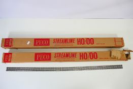 Peco - 2 x boxes of Peco Streamline HO/OO gauge 3ft track sections # SL100X.