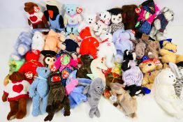 Ty Beanies - A collection of 35 x Beanies including Cawley, Casanova, Flynn, Fairbanks, Scary,