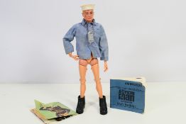 Action Man - Palitoy - An unboxed vintage painted hair Action Man Action Sailor.