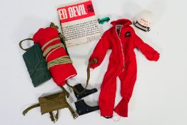 Action Man - Palitoy - A vintage unboxed Red Devil kit.