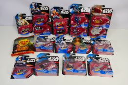 Star Wars - Hot Wheels - A collection of carded Hot Wheels Star Wars models including First Order