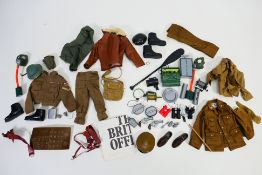 Action Man - Palitoy - A group of unboxed vintage Action Man uniforms and accessories including