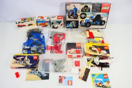 Lego - A collection of mostly boxed vintage Lego sets including Space Scooter # 891, Go-Kart # 854,
