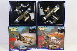 Corgi Aviation Archive - Two boxed 1:72 scale Limited Edition Corgi WW1 Bristol Fighters,