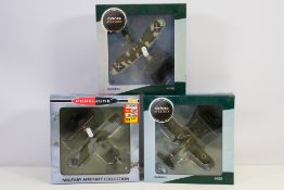 Oxford Diecast - Three boxed 1:72 scale diecast military aircraft models from Oxford Diecast.