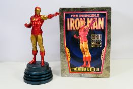 Marvel - Bowen Designs - a boxed painted statue of the Invincible Iron Man, Classic Version,