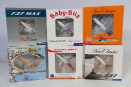 Aeroclassics - Baby Bus - Aviation 400 - Latin Classics - 6 x diecast 1:400 scale aircraft models