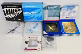 Gemini - NG Models - Aviation 400 - 5 x diecast 1:400 scale Boeing 787 and 737 aircraft models