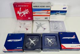 Gemini Jets - NG Models - JC Wings - Lupa Models - 5 x diecast 1:400 scale aircraft models
