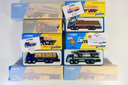 Corgi Classics - Seven boxed Corgi Classic diecast model vehicles from various ranges.