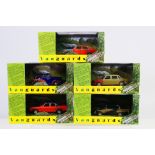 Corgi Vanguards - Hidden Treasures - 5 x boxed models, Ford Granada MkI # VA05206,