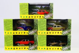 Corgi Vanguards - Hidden Treasures - 5 x boxed models, Ford Granada MkI # VA05206,