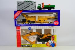 Conrad - Siku - Joal - Three boxed diecast commercial vehicles.