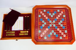 Franklin Mint - Scrabble - An unboxed Franklin Mint 'Collectors Edition' Scrabble set.