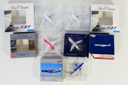 Gemini Jets - Herpa - Aeroclassics - 5 x diecast 1:400 scale aircraft models comprising: