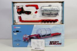 Corgi Heavy Haulage - A boxed Corgi Heavy Haulage Limited Edition CC12604 Scammell Crusader,